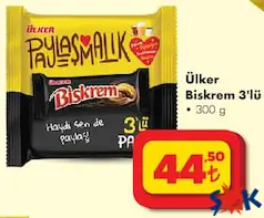 ÜLKER BİSKREM BİSKÜVİ 300 G